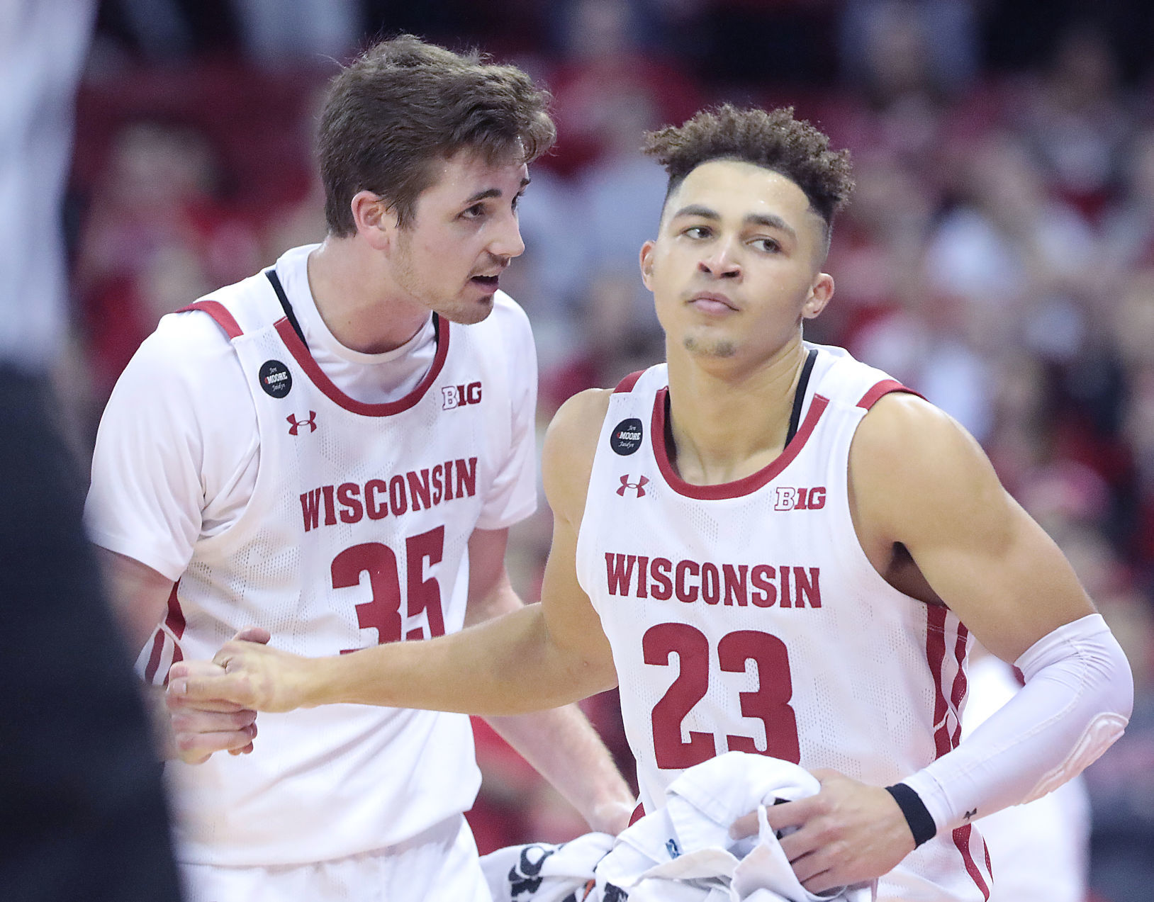 Badgers 84, Hoosiers 64